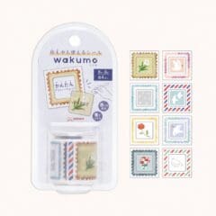Stickers Double Médaillon - Timbres