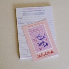 Sticker Anti Social Book Club