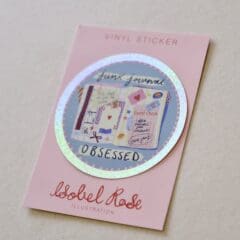 Glitter Sticker Junk Journal Obsessed