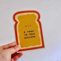 Carte Toast Congratulations