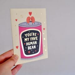 Carte Love Beans