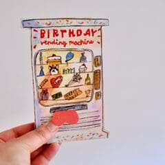 Carte Birthday Vending Machine