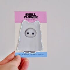 Glitter Sticker Little Sylvanian Ghost