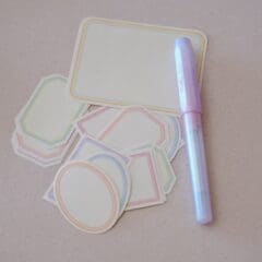 Etiquettes Rainbow Frame
