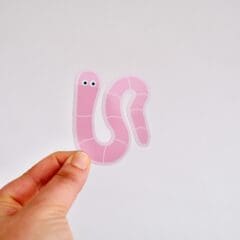 Another Studio - Marque Page Bookworm