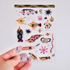 Planche Stickers - Fishy Fish