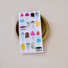 Stickers Ice Cream Treats