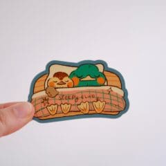 Sticker Sleepy Duck