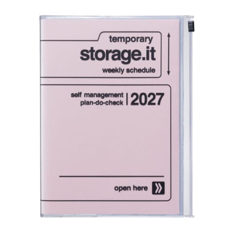 Agenda A5 Mark's 2026/2027 - Milk Pink