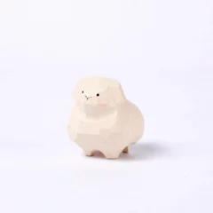 Figurine Japonaise en Bois - Petit Mouton
