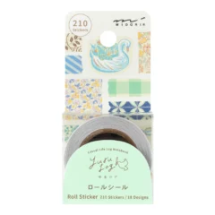Rouleau de Stickers Midori - Antique