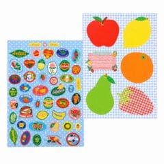 Stickers Journaling Ariane Butto - Etiquettes De fruits