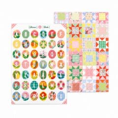 Stickers Journaling Ariane Butto - Jolies Lettres