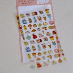 Stickers Watashi Biyori - Japanese Sweets