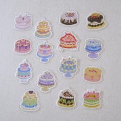 Stickers Flocons Ippai Lots of Cakes