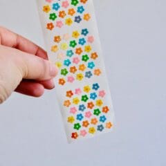 Stickers Petites Fleurs Holographiques