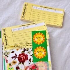 Inspiring Ticket Memo Pad