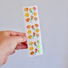 Stickers Coquelicots Holographiques