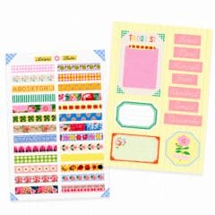 Stickers Journaling Ariane Butto - Jolis Washi