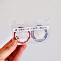 Cutter à Masking Tape Radio K7