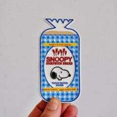 Aimant Snoopy Bread