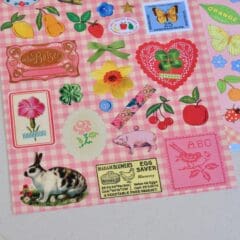 Stickers Journaling Anne Butto - Esprit Campagne