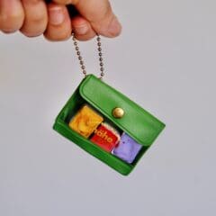 Mini Pochette Vert Pré
