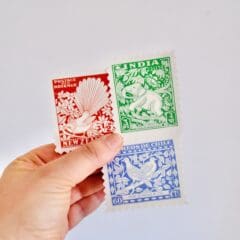 Stickers à l'unité  - Timbre Elephant