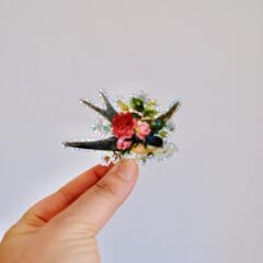 Glitter Sticker - Hirondelle à la Lettre