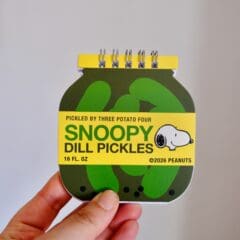 Carnet Snoopy Epicerie - Pickles