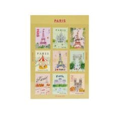 Stickers Timbres Paris