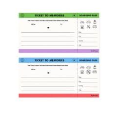 Travel Review Memo Pad