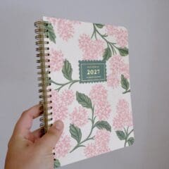 Planner 2027 Rifle - Pink Hydrangea
